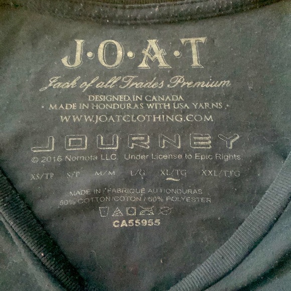 3 for $20 bundle J.O.A.T licensed Tshirt “Journey” - Picture 3 of 3